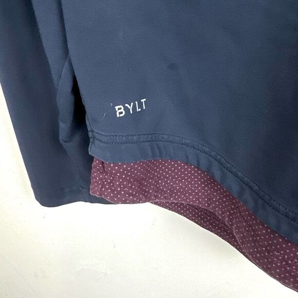 Bylt Drop Cut Lux Dual Layer Navy Long Sleeve Shirt Men’s XXL Read - Picture 7 of 9